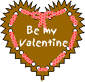 "Be My Valentine" card