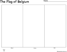 Search result: 'Flag of Belgium Printout'