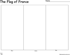 France S Flag EnchantedLearning Com   Flagbwhugethumbnail.GIF