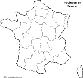 French map to label