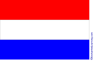 Flag Of The Netherlands EnchantedLearning Com   Flagbig.GIF