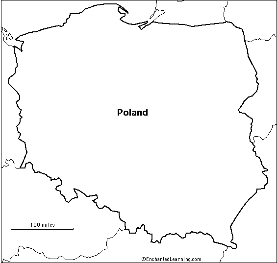 Search result: 'Outline Map Research Activity #3 - Poland'