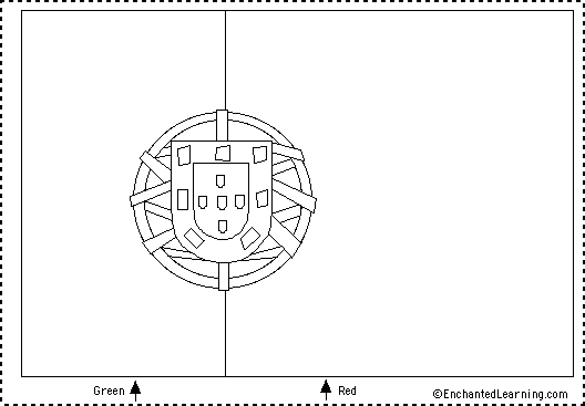 Portugal's Flag Quiz/Printout - EnchantedLearning.com