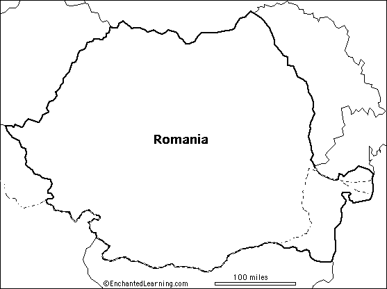 Search result: 'Outline Map Research Activity #1 - Romania'