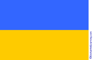 Flag Of Ukraine Enchantedlearning Com