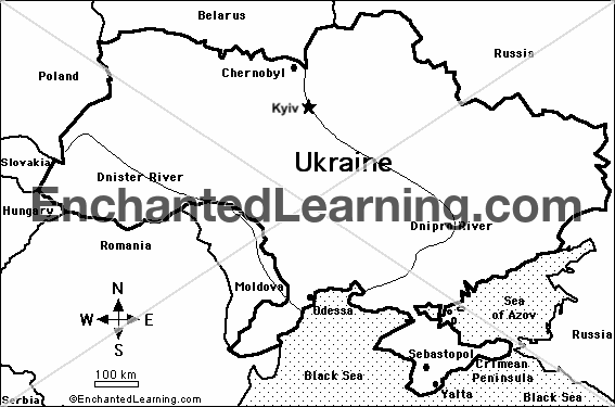 Ukrainian Map