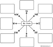 Compass Rose Map