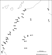 Connect the Dots Mystery Map