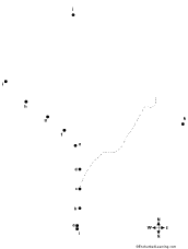 Connect the Dots Mystery Map