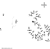 Connect the Dots Mystery Map