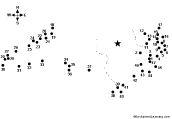 Connect the Dots Mystery Map