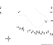 Connect the Dots Mystery Map