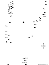 Connect the Dots Mystery Map