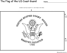 Flag of the US Coast Guard