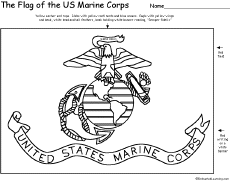 Flag of USMC -thumbnail