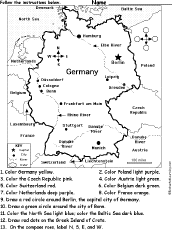 Germany - Follow the Instructions: EnchantedLearning.com