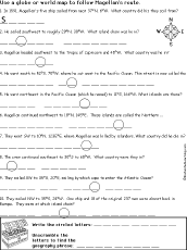 Global Treasure Hunt Activities Enchantedlearning Com