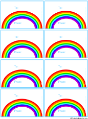 Search result: 'Rainbow Gift Tags (Color)'