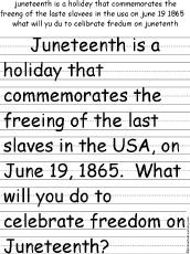 juneteenth enchanted learning