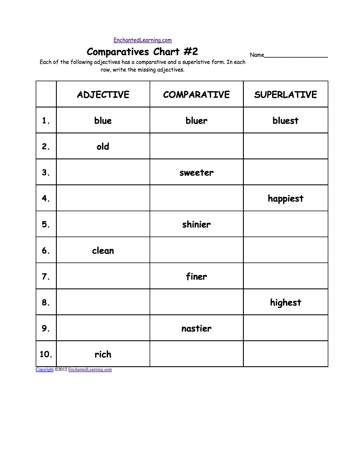comparative-and-superlative-adjectives-worksheet-printout-enchantedlearning