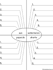 Write adjectives