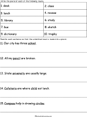 Get Plural Nouns Rules For Kids Background