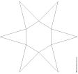 Search result: '6-pointed Star Diagram Printout: Graphic Organizers'