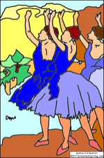 Degas Coloring Pages
