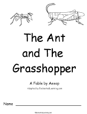 The Ant and the Grasshopper: An Aesop Fable