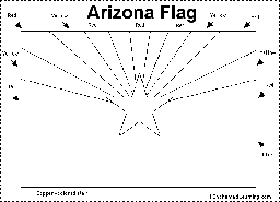 Arizona Flag Printout