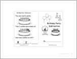 Birthday Party: Subtraction Book