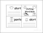 Clothing Word Book