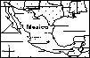 Map of Mexico to label