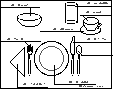 Label A Place Setting in Spanish: A Label Me! Printout