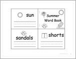 Summer Word Book