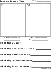 Draw and Compare Flags