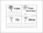 Flower Word Book