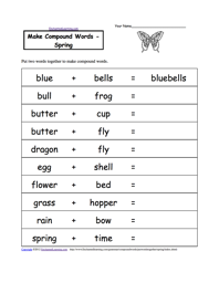 Make Compound Words