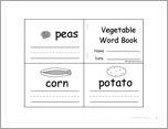 Vegetable Word Book