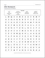 DNA Wordsearch