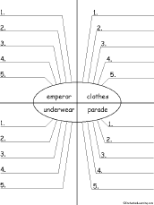 Write Adjectives Describing 'The Emperor's New Clothes'