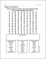 Computer Wordsearch