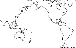 Outline Map of the Ring of Fire