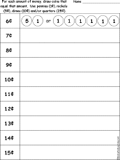 Write Coin Values