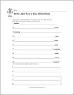 Write April Fool's Day Alliterations