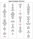 Conjunctions: A Word List