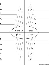 Write Five Adjectives Describing Tools