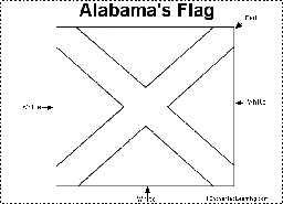 Alabama Flag Printout