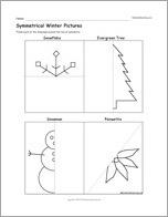 Symmetrical Winter Pictures