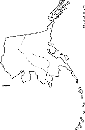 Outline Map Alaska